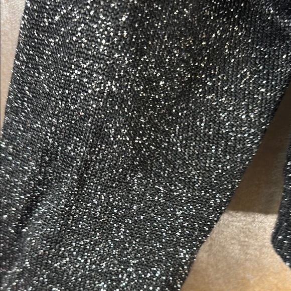 Patricia Fields size 6 Black‎ knitted Glitter Shrug shimmery and soft E1 - Picture 3 of 4